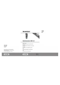 Notice SILVERCREST SRR 3 A1 Rasierer