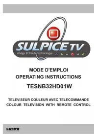 Notice Sulpice TESNB32HD01W TV