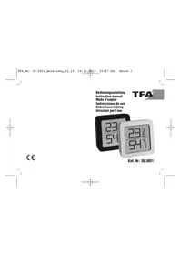 Notice TFA 30.5051 Messgeräte