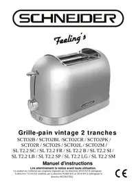 Notice SCHNEIDER SCTO2M Grille pain