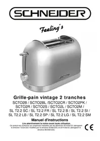 Notice SCHNEIDER SL T2.2 SP Grille pain