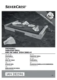 Notice SILVERCREST STGH 2000 A1 Bakplat