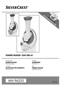 Notice SILVERCREST SSM 200 A1 Macchina del ghiaccio