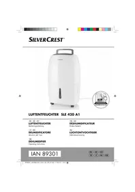 Notice SILVERCREST SLE 420 A1 Déshumidificateur