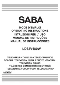 SABA LD32V180W - Téléviseur