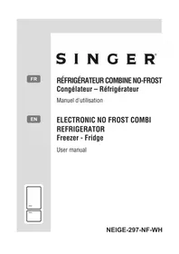 SINGER NEIGE297NFWH - Freezer