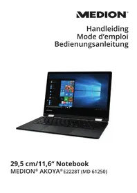 MEDION Akoya E2228T (MD 61450) - Netbook