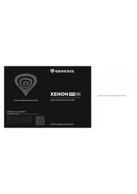 Notice Genesis XENON 220 Souris