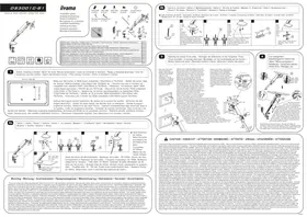 Notice IIYAMA DSG3001CR1 Support d'écran articulé