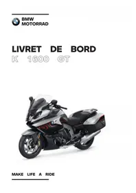 Notice BMW K 1600 GT (2020) Motorcycle