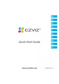 Notice EZVIZ TRANSFORMER Bezpečnostní kamera