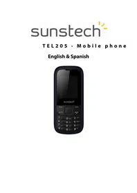 Notice Sunstech TEL205 Teléfono inteligente