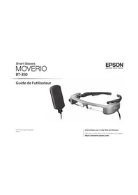 Notice EPSON MOVERIO BT350 Montre connectée