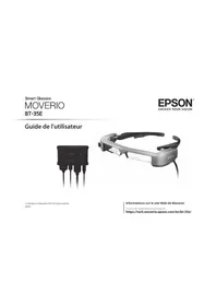 Notice EPSON MOVERIO BT35E Montre connectée