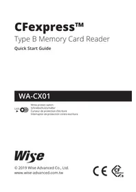 Notice Wise WACX01 Lecteur de mémoire