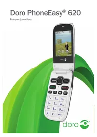 Notice DORO PHONEEASY 620 Téléphone mobile