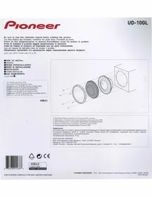 Notice PIONEER UD10GL Subwoofer