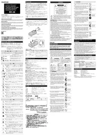 Notice FUJIFILM BC48 Chargeur de piles