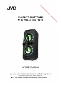 Notice JVC XSF527B Luidspreker