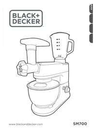 Notice BLACK & DECKER SM700 Robot ménager