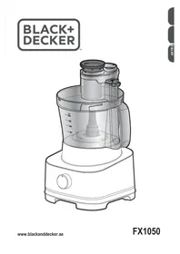 Notice BLACK & DECKER FX1050 Robot ménager