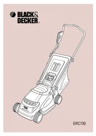 Notice BLACK & DECKER GRC730 χλοοκοπτικό