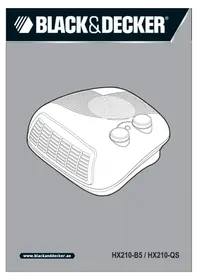 Notice BLACK & DECKER HX210 Heating
