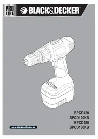 Notice BLACK & DECKER BPCD180 Hammer