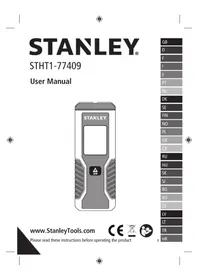 Notice STANLEY TLM50 Laserpekare