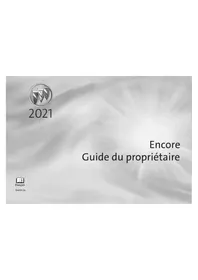 Notice Buick ENCORE (2021) Voiture