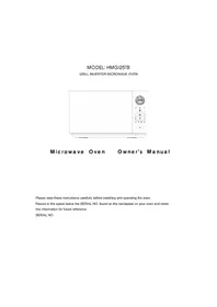 Notice HOOVER CHEFVOLUTION HMGI25TBUK Microonde