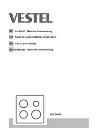 Notice VESTEL VEK24016 Cooker