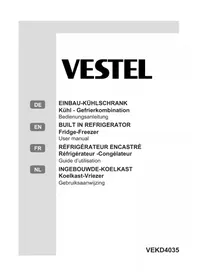 Notice VESTEL VEKD4035 Koelkast