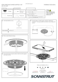 Notice Scanstrut SCCW02E Chargeur de piles