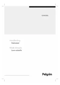 Notice Pelgrim GVW300L Vaatwassers