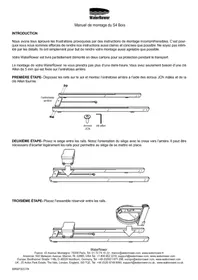 Notice Waterrower S4 Rameur
