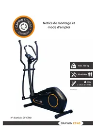 Notice Darwin CT40 Vélo elliptique