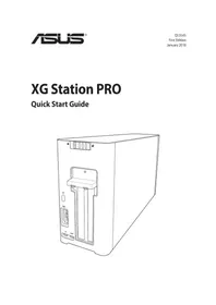 Notice ASUS XG STATION PRO σταθμός σύνδεσης