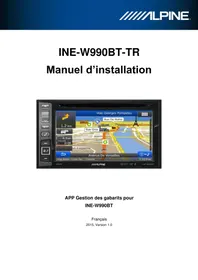 ALPINE INEW990BTTR - Navigateur