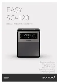 Notice SONORO EASY SO120 Système hifi