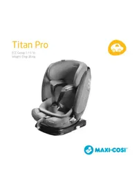 Notice MAXI-COSI TITAN PRO Avtosedež
