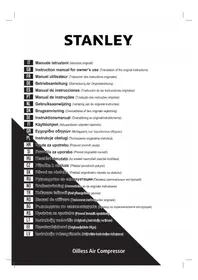 Notice STANLEY SXCMS1350VE Kompressors