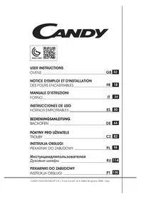 CANDY FCE 848 VX WFE - встраиваемая духовка