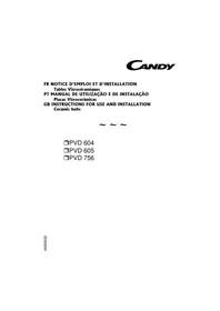 CANDY PC PVD 605 X - Cuisinière