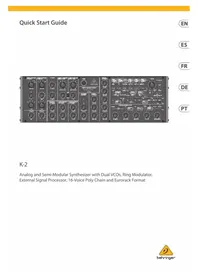 BEHRINGER K2 - Sintetizador