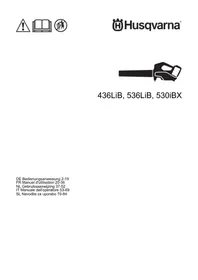 Notice HUSQVARNA 530IBX Souffleur de feuilles