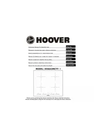 Notice HOOVER HHOB 500 HTP634DB3N Sporák