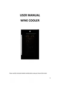 Notice HOOVER HWINE 500 HWC 150 EELW Réfrigérateur à boisson