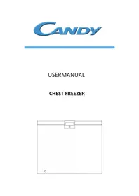 Notice CANDY CHAE 1462F морозильник