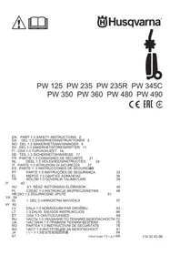 Notice HUSQVARNA PW 345C Machine à laver